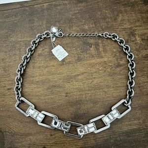Lia Sophia Silver Chain Necklace